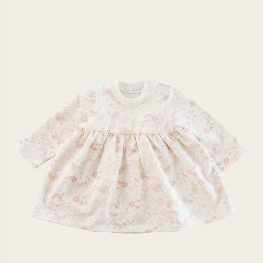 JAMIE KAY - Charlotte Dress in Wildflower 2Y white floral